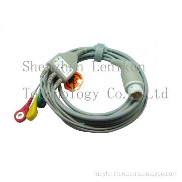 Mindary T5 3 leads ECg Cable